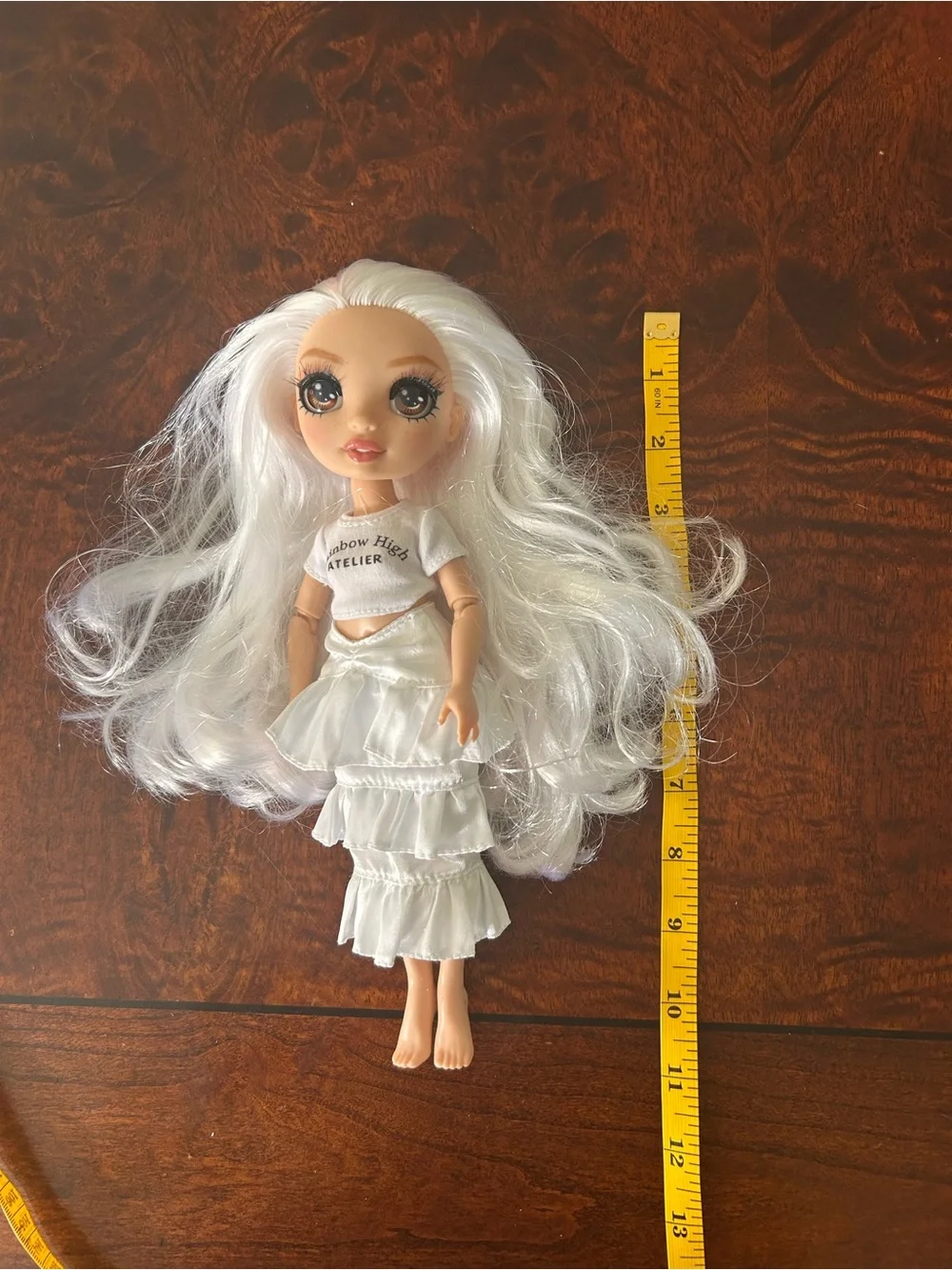 Rainbow High Margot De Perla Fashion Doll Pacific Coast 11 Inch White Hair Toy